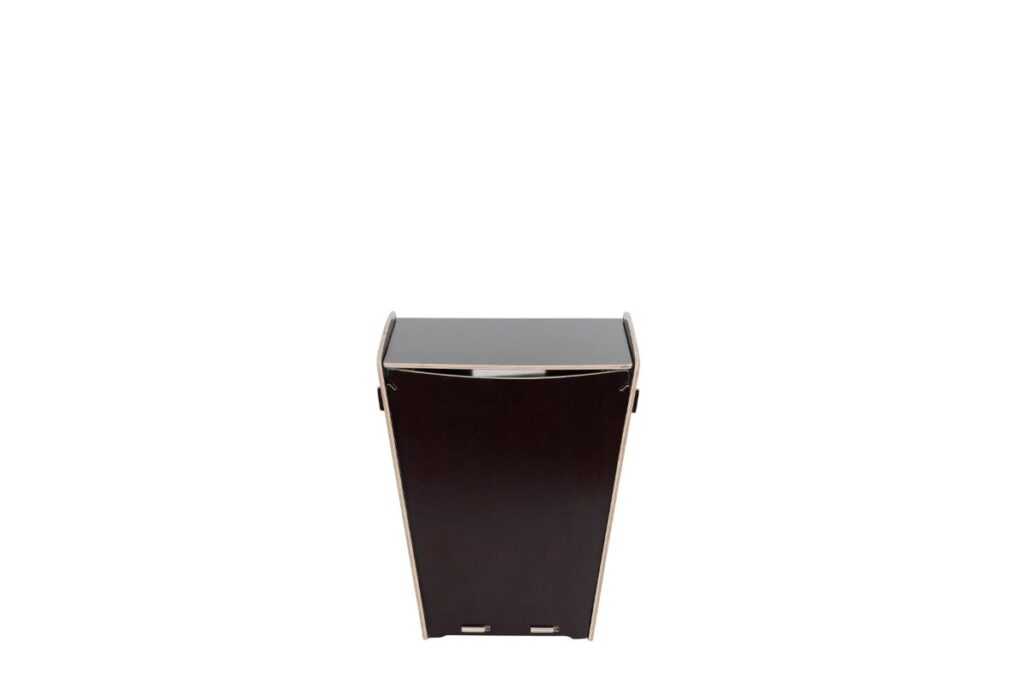 A small yet efficient 20-liter brown recycling bin, perfect for limited spaces requiring sustainable waste management.