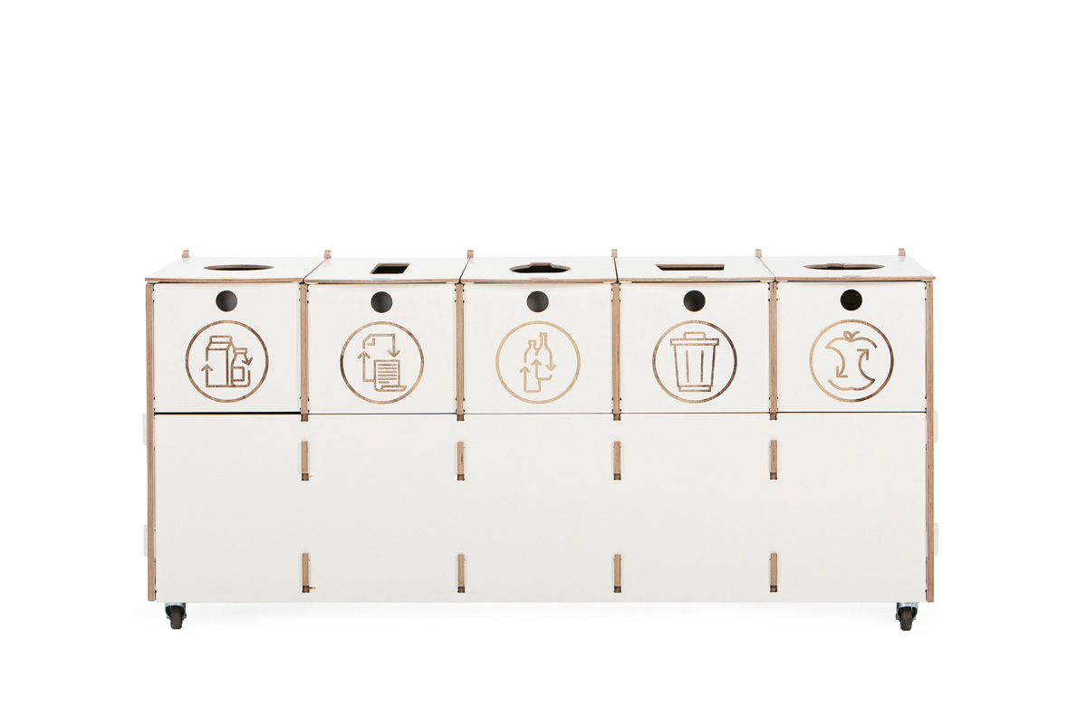 Recycling bin Container W5