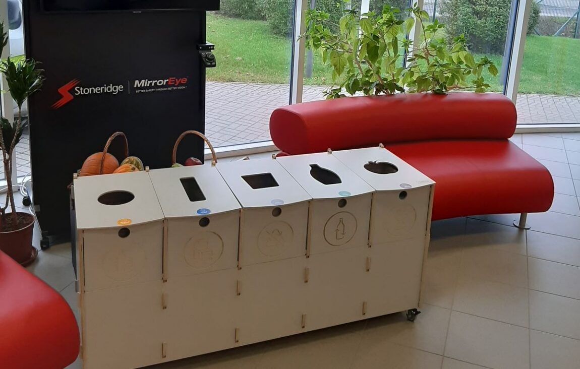 Källsortering för insamling av blandat avfall som stödjer effektiv Källsortering.