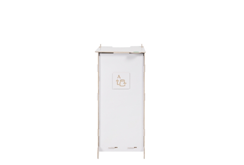 Papperskorgen Sortaider 90W inomhusavfallsPapperskorgen för rena utrymmen