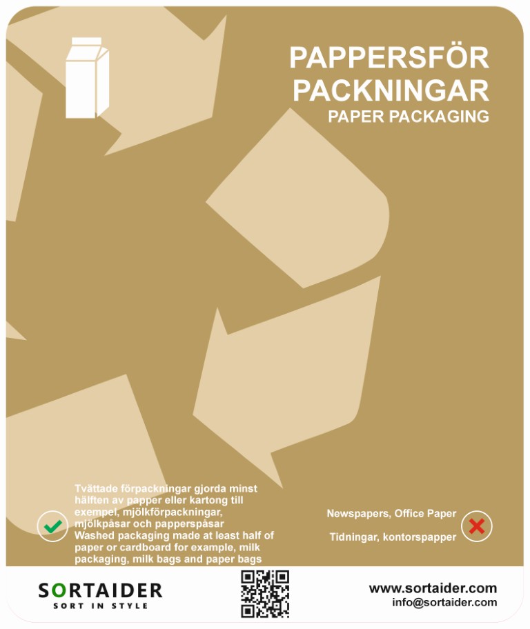 Sorting instructions