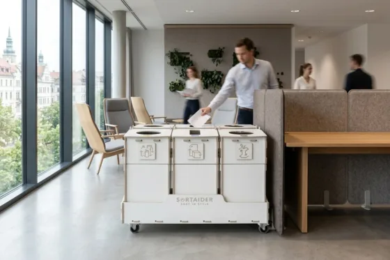 Branded sorter station