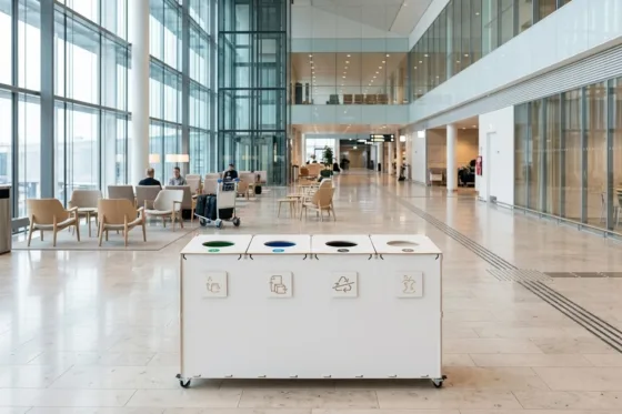 Airport sorting station