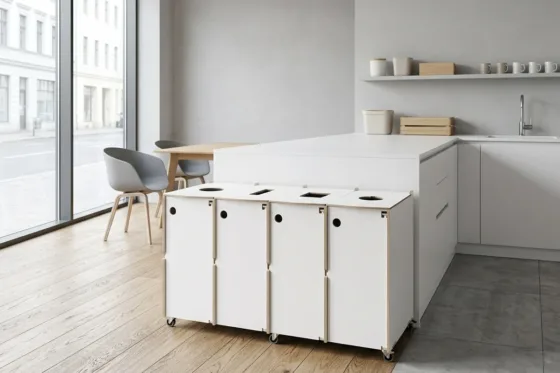 Ecolong office recycling station