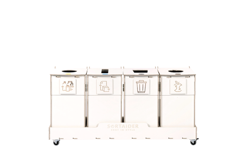Recycling bins Sorter