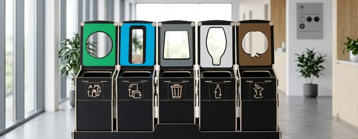 Icon labeled office bins