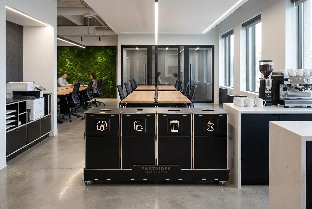 Modular recycling station