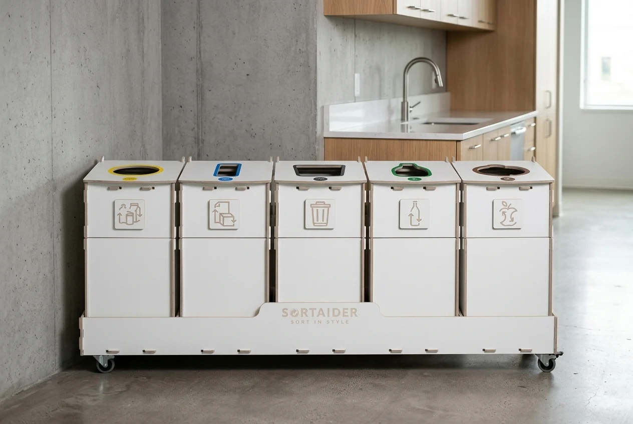 Centralized sorting station