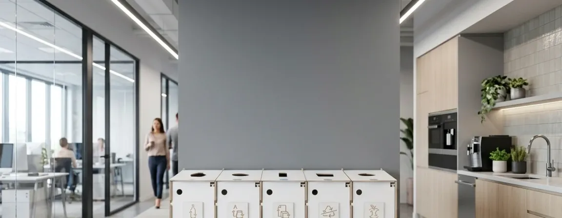 Central office recycling hub