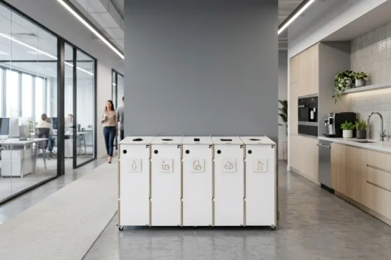 Central office recycling hub