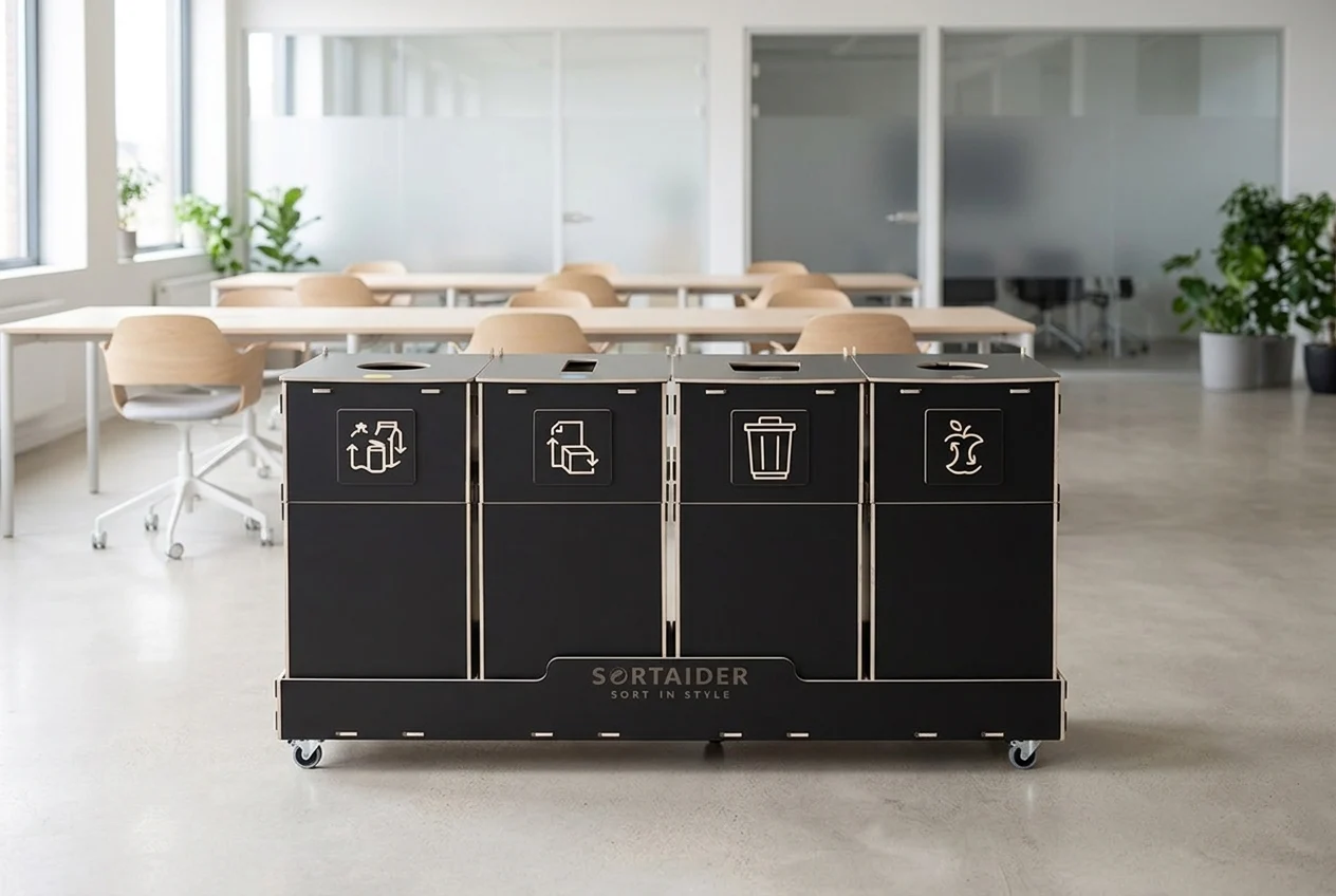 Low-carbon office bin