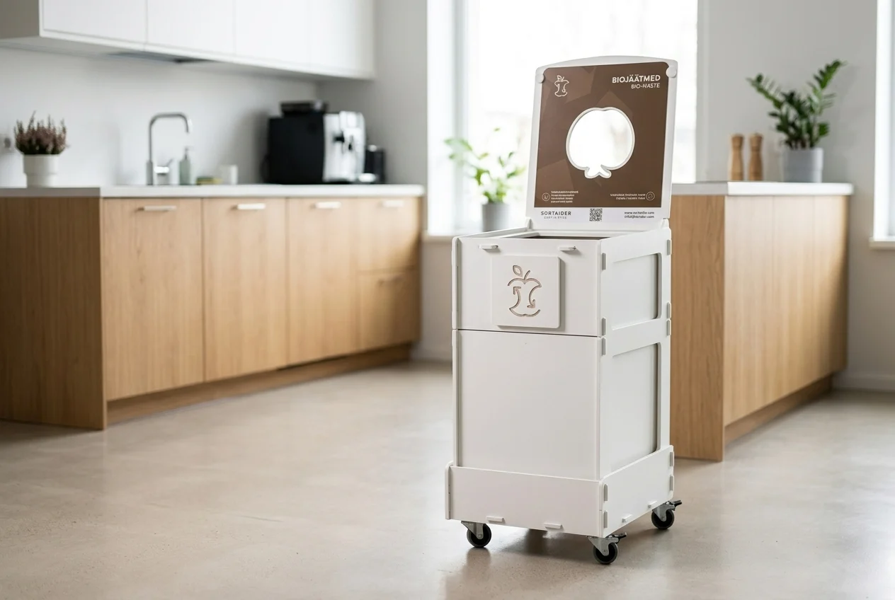 Office kitchen bio bin