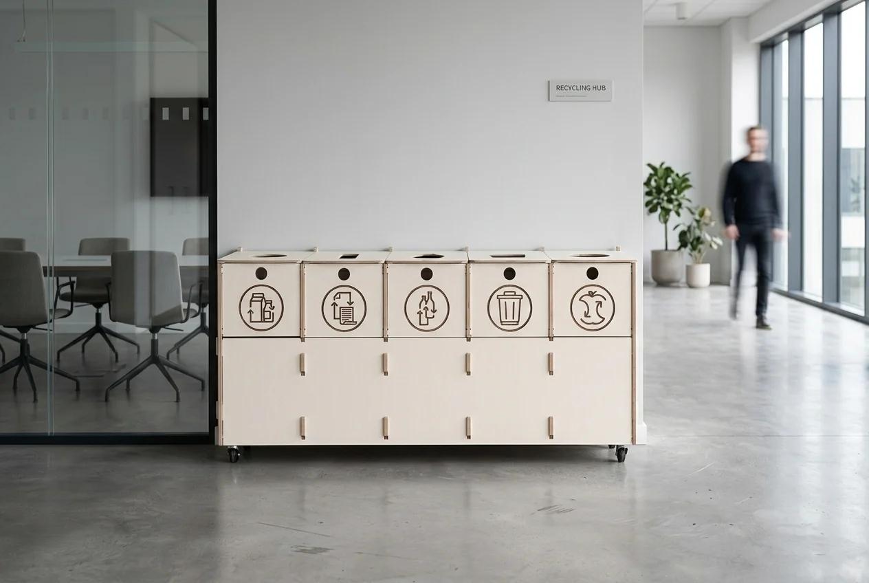 Central recycling hub