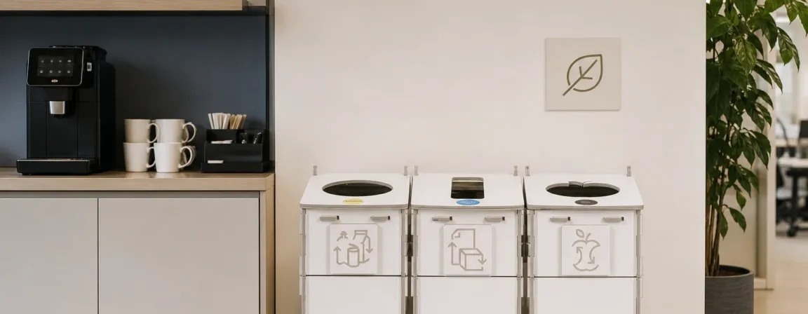 Office bio-waste station