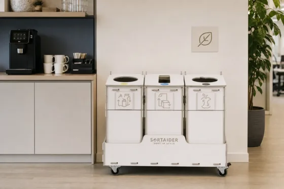 Office bio-waste station