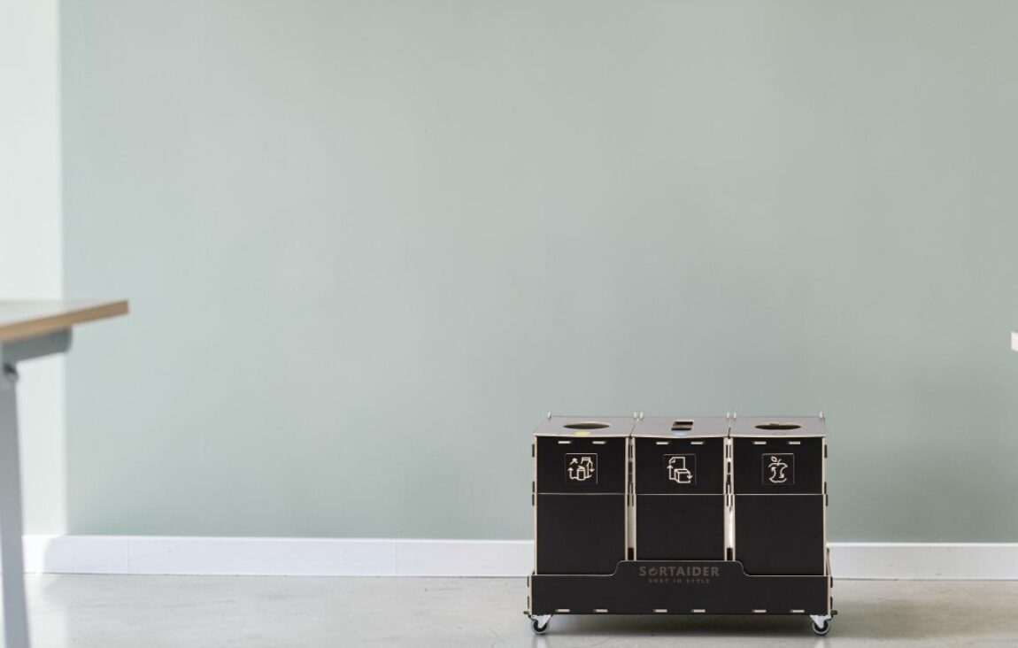 Commercial Office Recycling Bin for Waste Sorting in commercial offices, work areas and business premises.