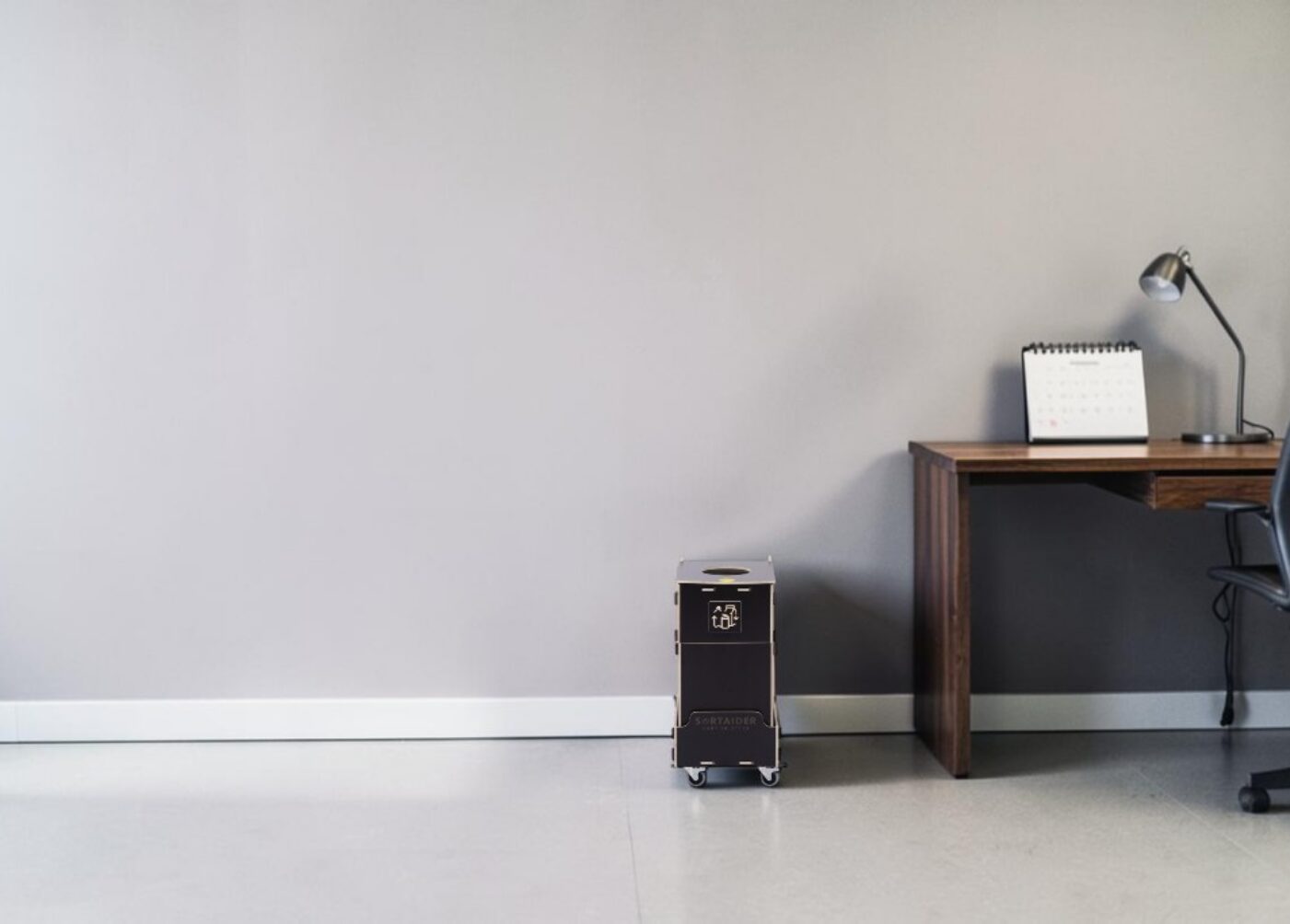 Desk Recycling Bin for efficient waste sorting at individual desks, workstations and professional office environments.