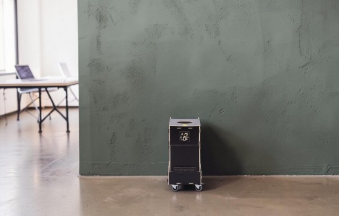 Project Workspace Recycling Bin for Waste Sorting in project rooms, team workspaces and collaboration areas.