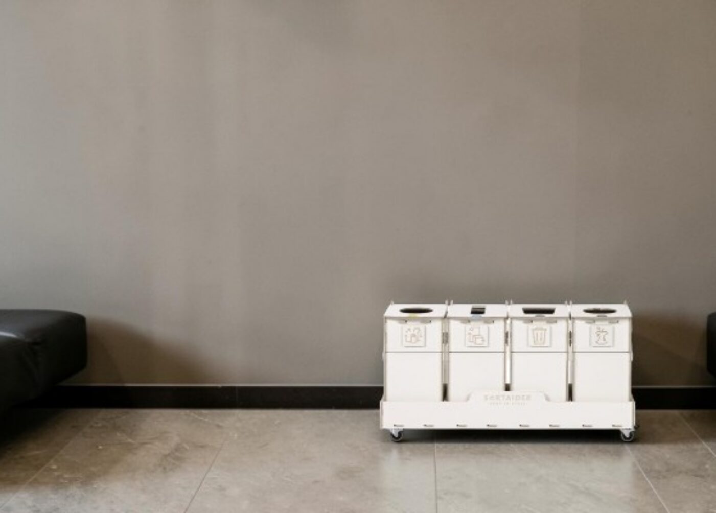 Reception Lounge Recycling Bin for waste sorting in reception lounges, visitor waiting areas and welcome spaces.