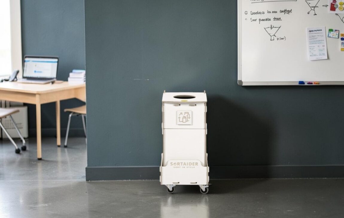 Sales Office Recycling Bin for Waste Sorting in sales offices, account management teams and commercial workspaces.