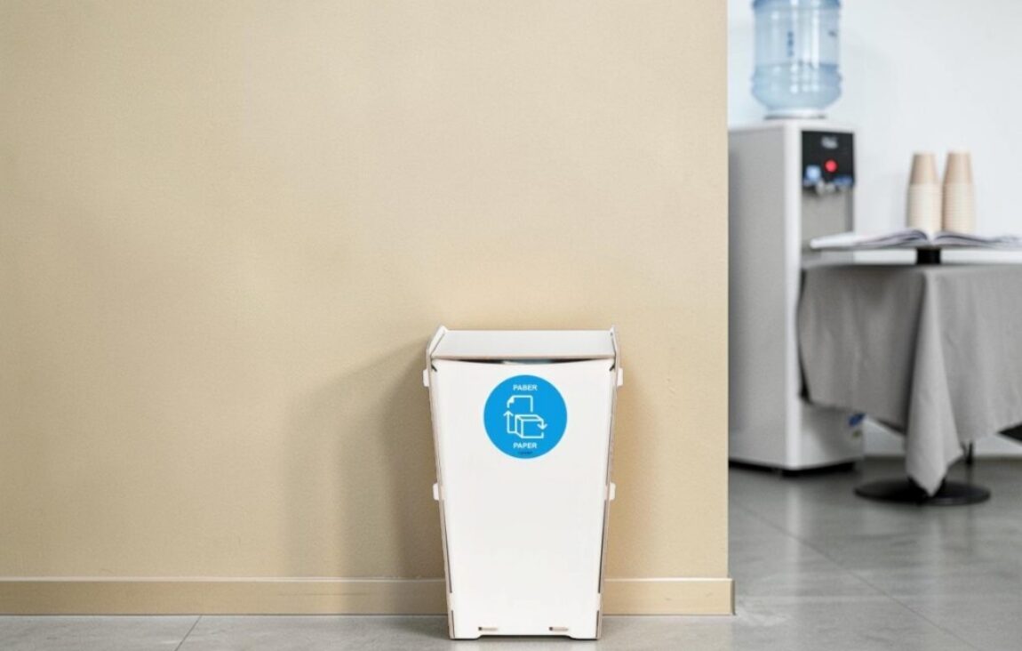 Waiting Area Waste Bin for Waste Collection in reception areas, waiting rooms and other shared indoor spaces.