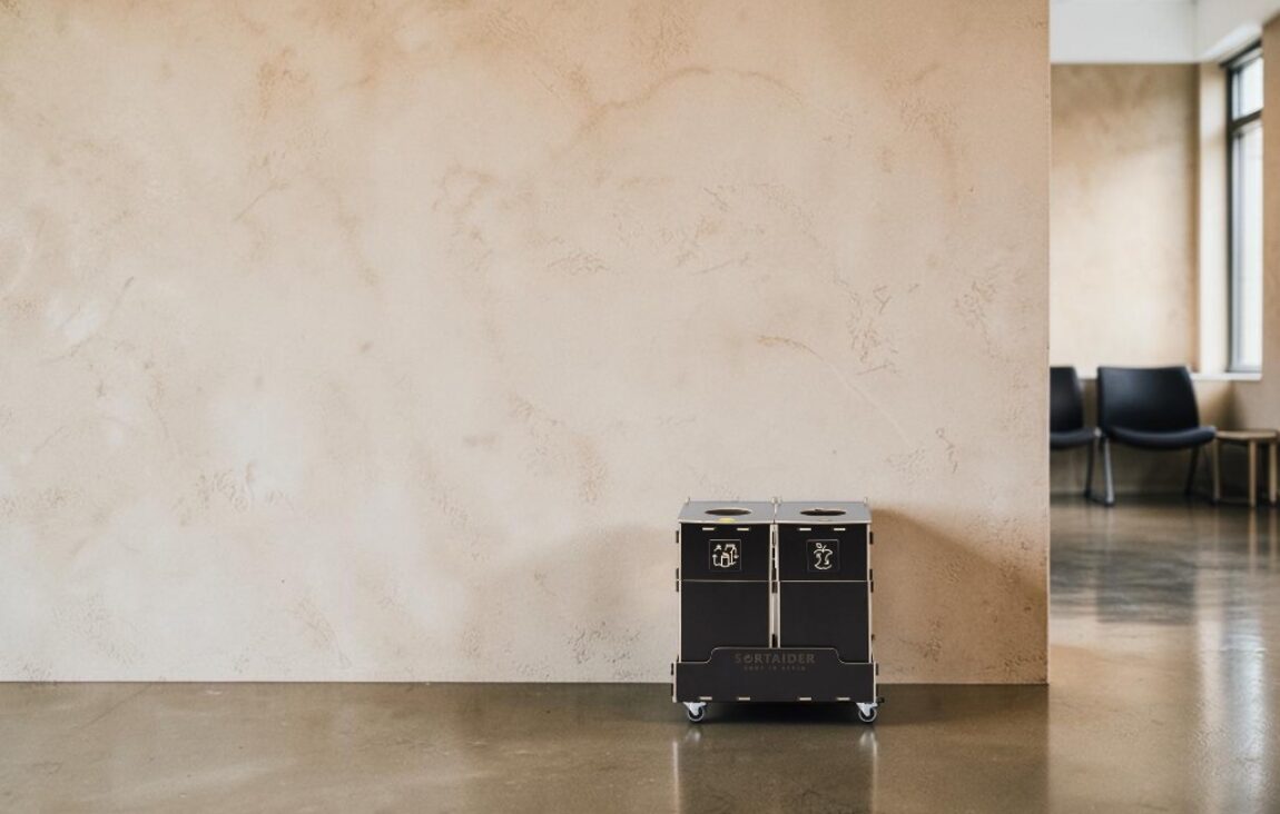 Waiting Room Recycling Bin for Waste Sorting in waiting rooms, reception areas and visitor lounges.