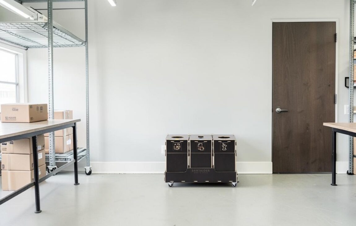 Work Area Recycling Bin for Waste Sorting in production work areas, shared work zones, packing stations and daily operational spaces.