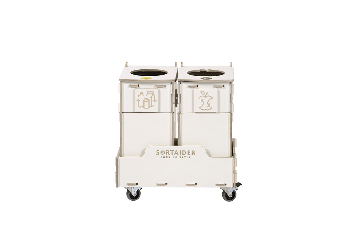 Atkritumu tvertne Sorter 10W2