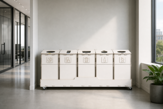 Centralized office sorting station
