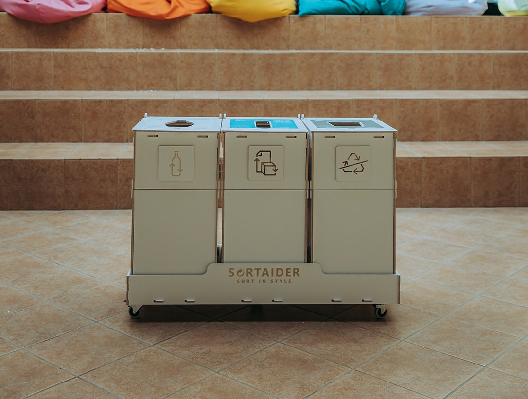 Cestini per la raccolta differenziata per le scuole – Scuole