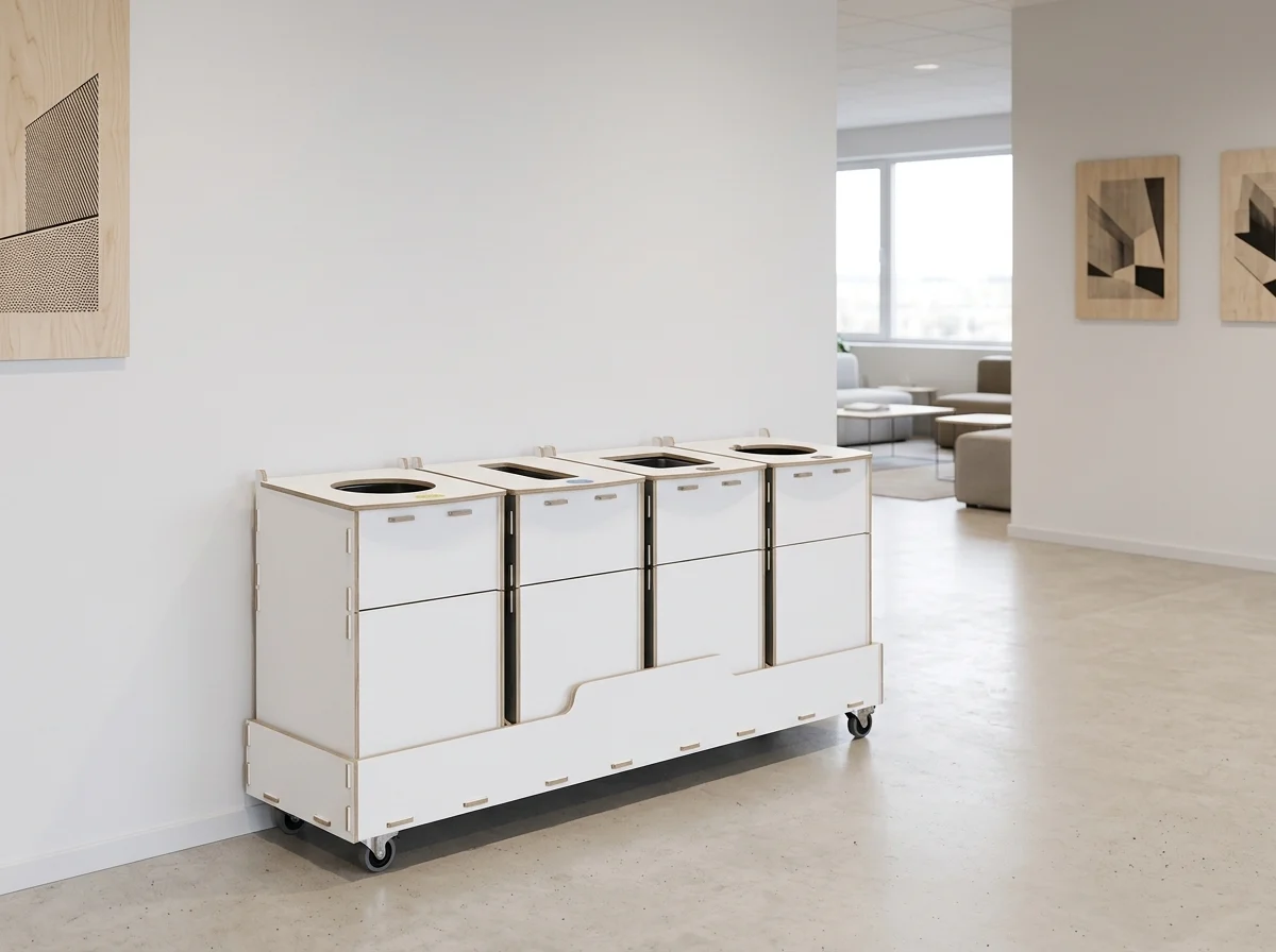 Punkt segregacji Sorter na korytarzu