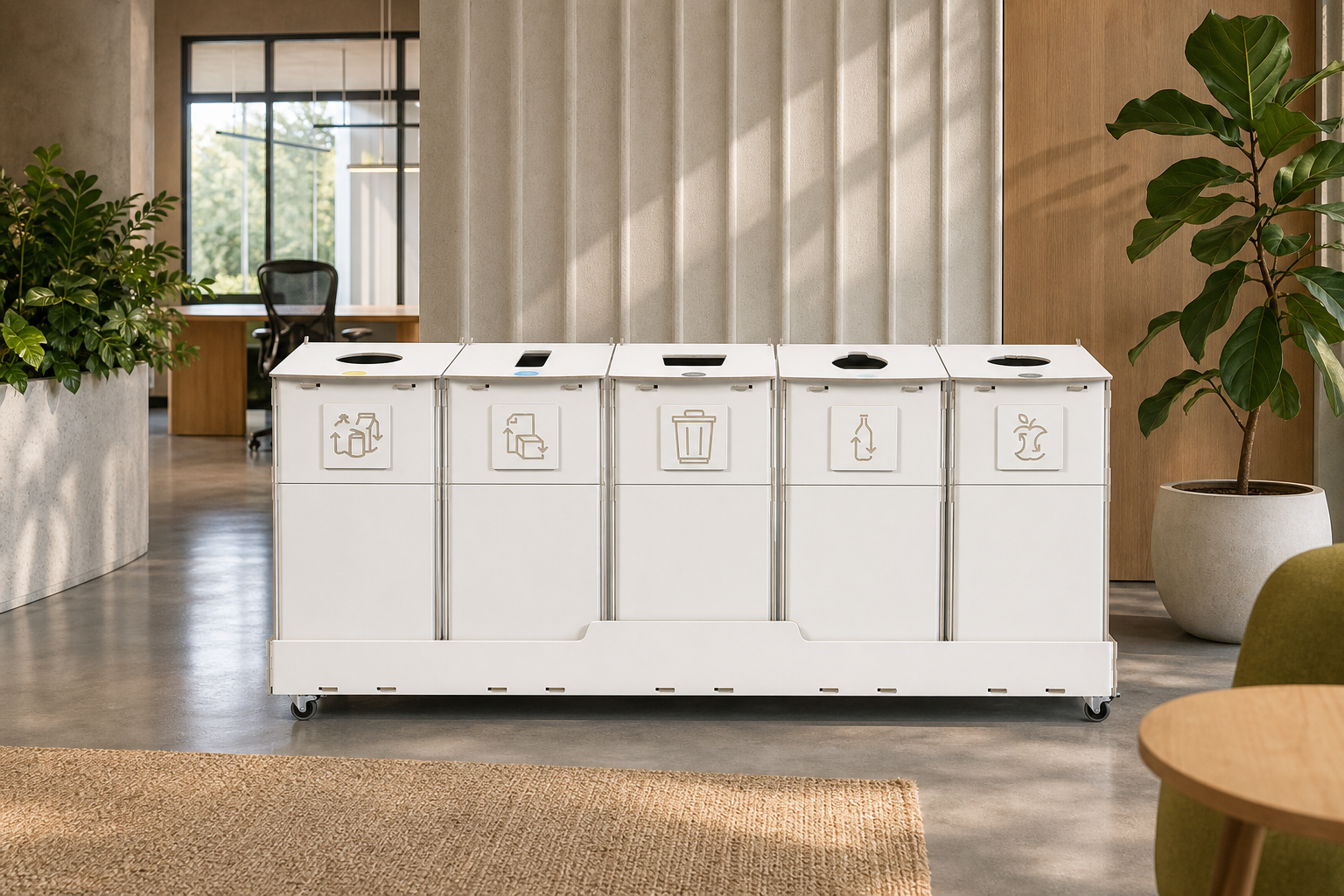 Modular sustainable sorting station