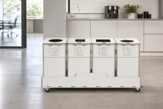 Centralized office sorting station